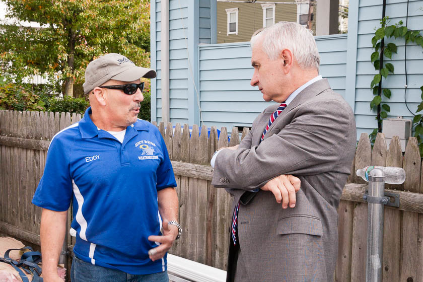 Reed Tours Home In Providence Weatherized Through The Department Of ...